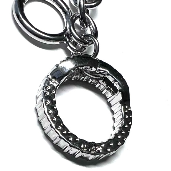 Silver Charm Bracelet with Bling - Picture 5 of 6